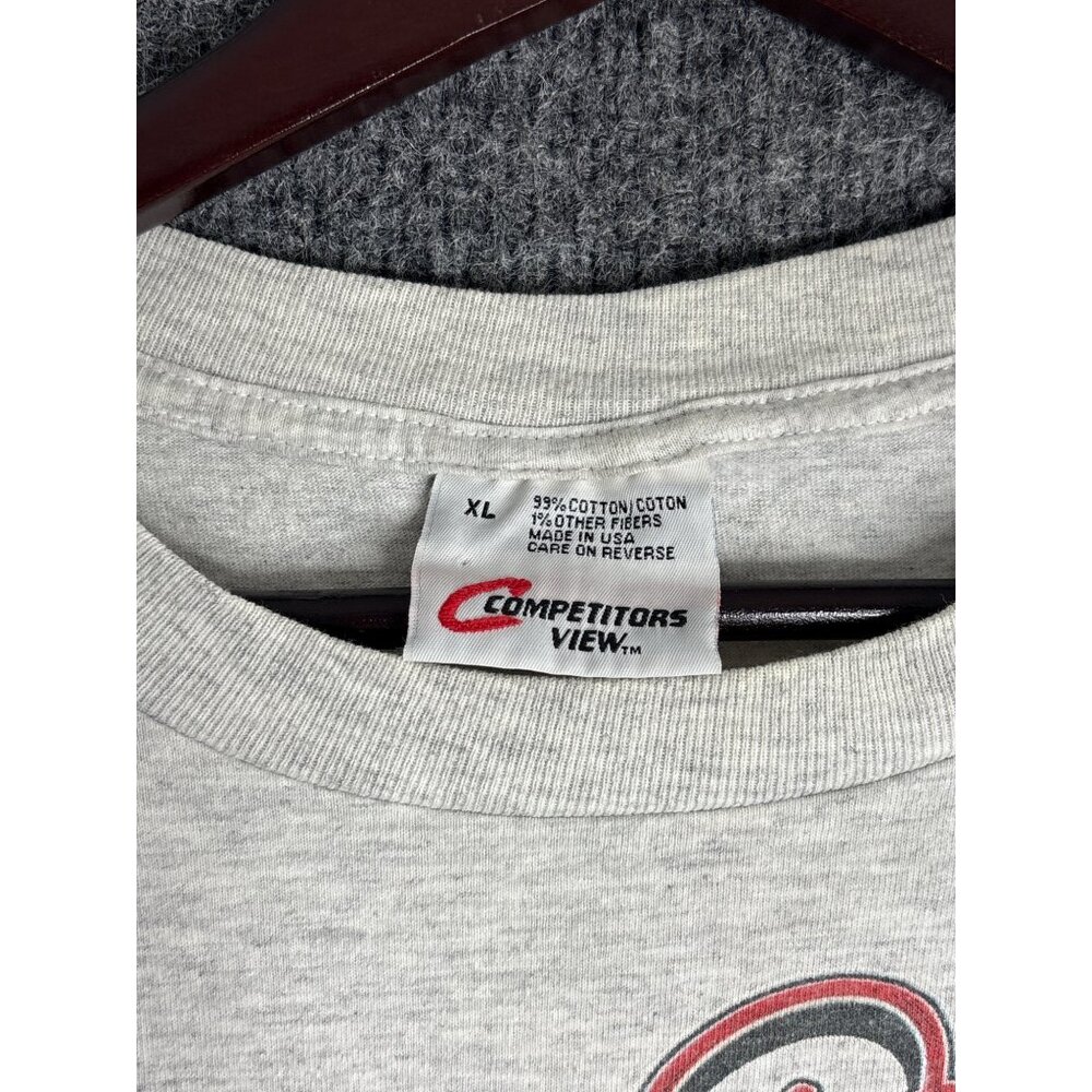 Dale Earnhardt Time Flies NASCAR T-Shirt XL Competitors View Gray Cotton Blend - Picture 3 of 8